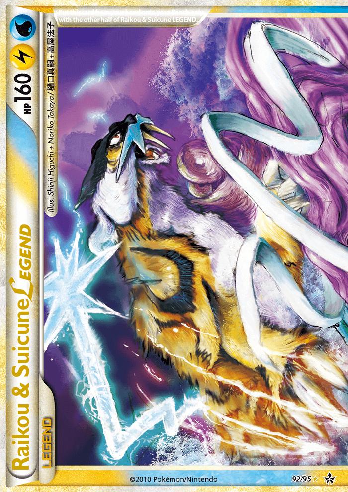 Raikou & Suicune LEGEND 92/95 - NM