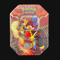 Delphox EX Tin