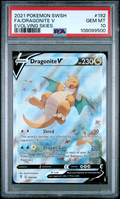 PSA 10 FA/DRAGONITE V EVOLVING SKIES